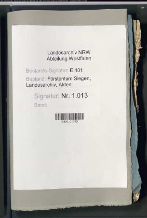 Verkauf des adeligen Gutes Holdinghausen an die Fürstin Ernestine Charlotte zu Nassau-Siegen durch die Freifrau Maria Rosina von und zu der Hees, geborene von Holdinghausen, und Beilegung entstandener Differenzen