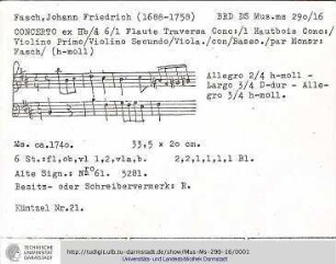 Konzert h-moll