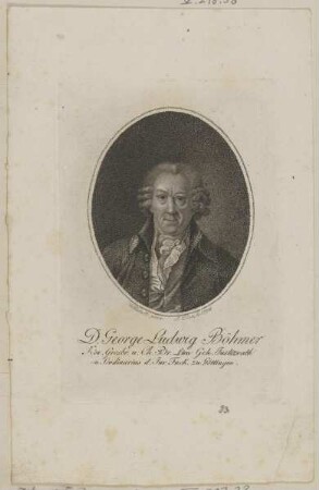 Bildnis des George Ludwig Böhmer