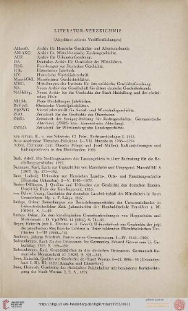 Literatur-Verzeichnis