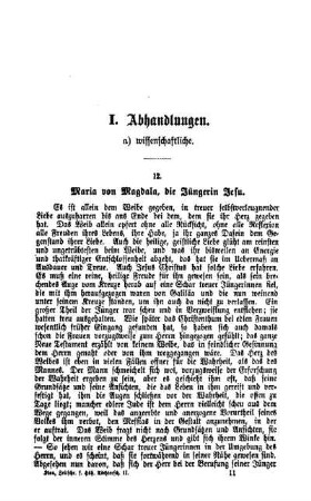 Maria von Magdala, die Jüngerin Jesu