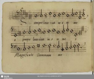 [Stoltzer, Thomas:] Benedicam Dominum