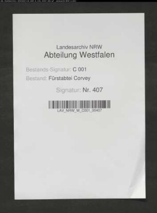 Corvey gegen Kloster Hardehausen wegen Wiedereinlösung versetzter Güter