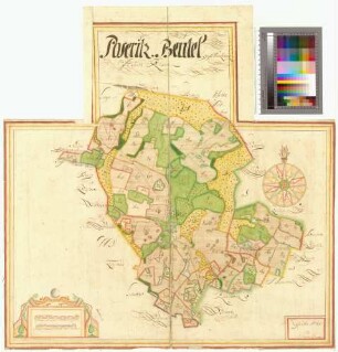 Beutel, Murkvitz, Poseritz Amt/Distrikt Rügen