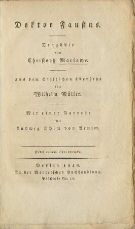 Doktor Faustus