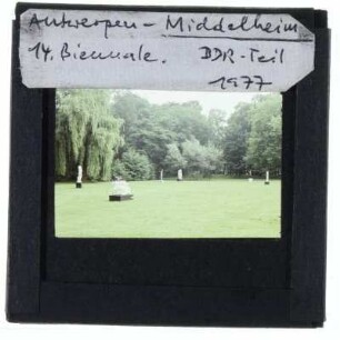 Antwerpen, Middelheim, 14. Biennale für Freiplastik, 1977
