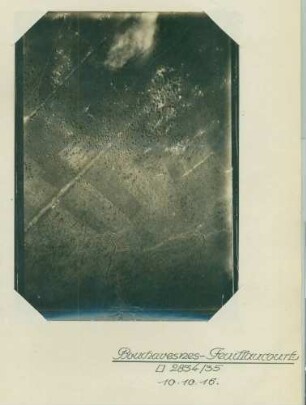 Foto des Geländes zwischen Bouchavesnes und Feuillaucourt (Luftbild)