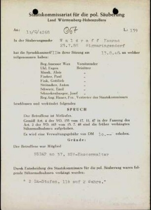 Waldraff, Konrad