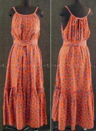 Sommerkleid mit Bindegürtel