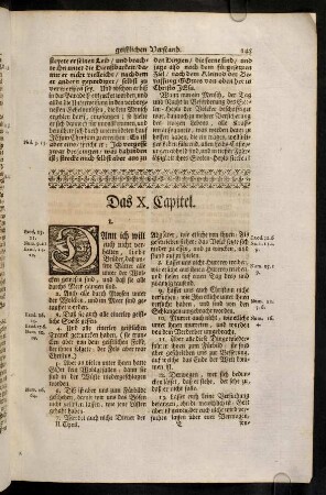 145-159, Das X. Capitel