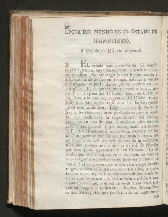 Epoca del mundo en el estado de magnetisimo