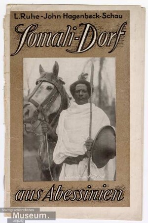 Somali-Dorf aus Abessinien