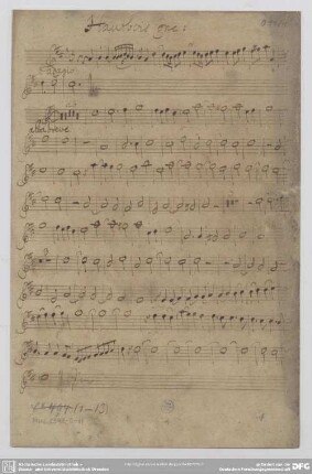 Sonatas - Mus.2398-O-11 : ob, strings, bc - D; SeiH 253; HauH 3.18
