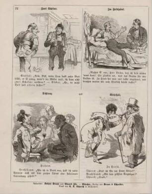 "Zwei Schelme" "Im Feldspital" "Dichtung und Wahrheit"