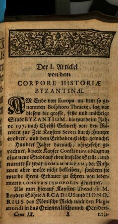 Hamburgische Bibliotheca historica, der studierenden Jugend zum Besten zusammengetragen. 9, 9. 1729