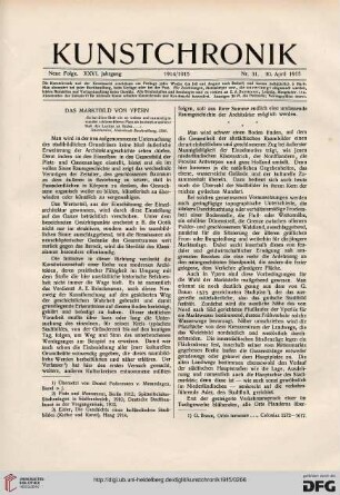Heft 31 (30. April 1915)