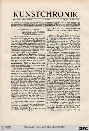 Heft 31 (30. April 1915)