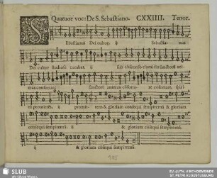 CXXIIII. Sebastianus Dei cultor