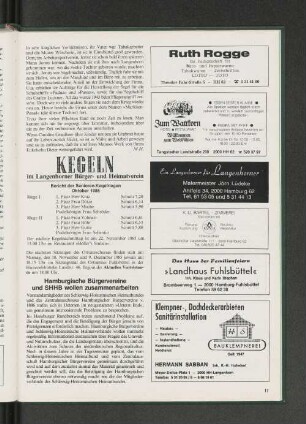 Kegeln