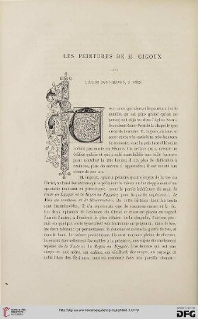 16: Les peintures de M. Gigoux dans l'église Saint-Gervais, à Paris