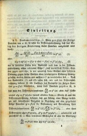 Die Grundlehren der höhern Analysis für angehende Mathematiker und Techniker, so wie als Leitfaden bei öffentlichen Vorträgen an höhern Lehranstalten, 2. Integralrechnung
