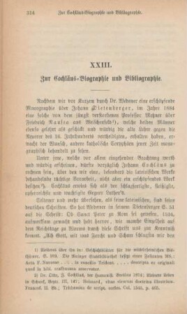 314-322 Zur Cochläus-Biographie und Bibliographie