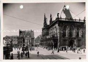 Bremen, Marktplatz und Rathaus