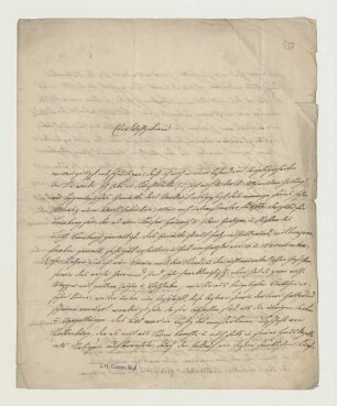 Brief von Joseph Anton Pflanz an Joseph Heller