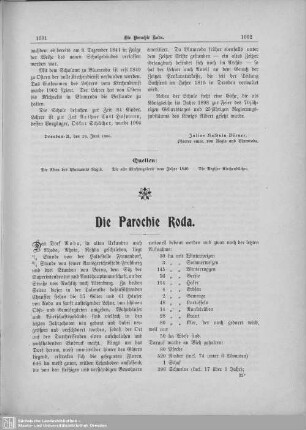 Die Parochie Roda