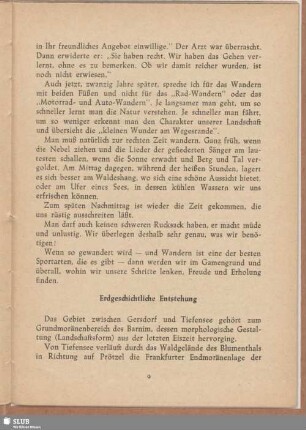 Erdgeschichtliche Entstehung