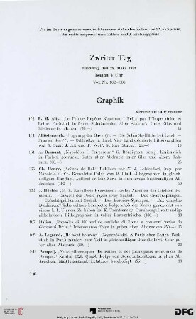 Graphik (Nr. 162-176)