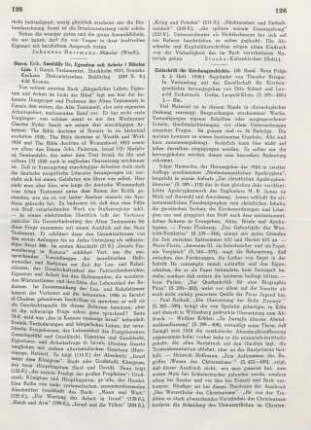 126-127 [Rezension] Zeitschrift für Kirchengeschichte ; 40,3.1926