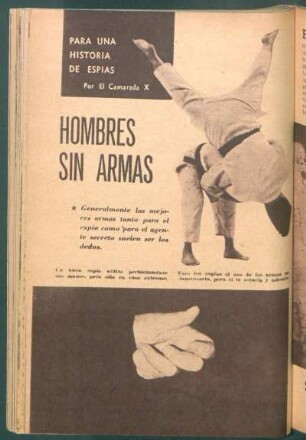 Hombres sin armas : Para una historia de espías