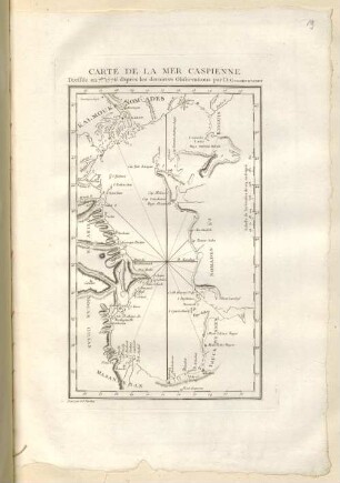 Carte De La Mer Caspienne