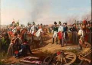 Siegesmeldung nach der Schlacht bei Leipzig am 18. Oktober 1813