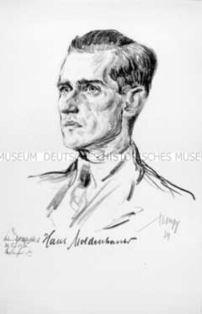 Bildnis des Tennisspielers Hans Moldenhauer (1)