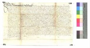 Bürgermeister und Rat der Stadt Gmünd verkaufen an Prior und Konvent des Augustinerklosters zu Gmünd 12 Gulden jährlichen Zins um 300 Gulden.