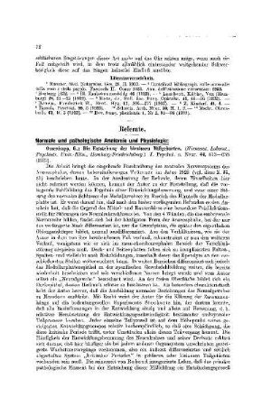 Normale und pathologische Anatomie und Physiologie