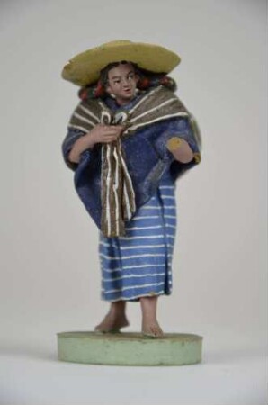 Genrefigur "Frau mit Gepäck"