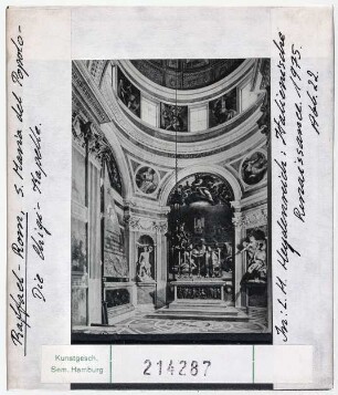 Raffael: Chigi-Kapelle in S. Maria del Popolo