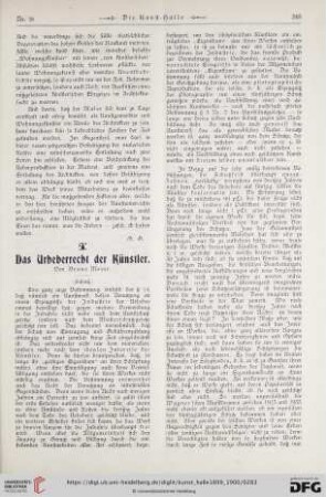 5: Das Urheberrecht der Künstler