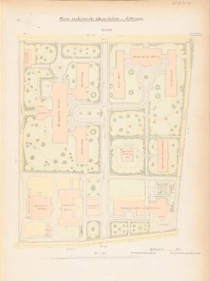 Universität Göttingen: Lageplan 1:500
