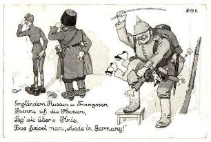 Nr. 15: Engländer, Russen u. Franzosen ... (1 mit Zensurvermerk, verboten)