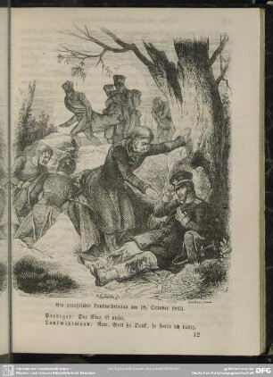 Ein preußischer Landwehrmann am 18. October 1813