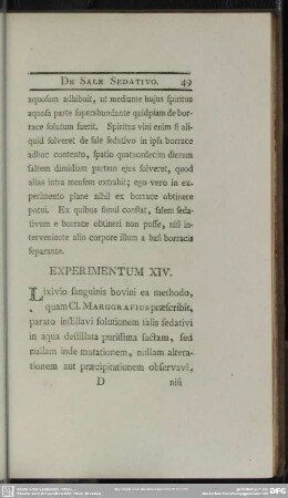 Experimentum XIV