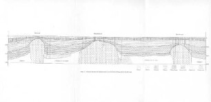 Abb. 2. Schnitt durch die Salzhorste von Sottdorf-Meckelfeld-Reitbrook