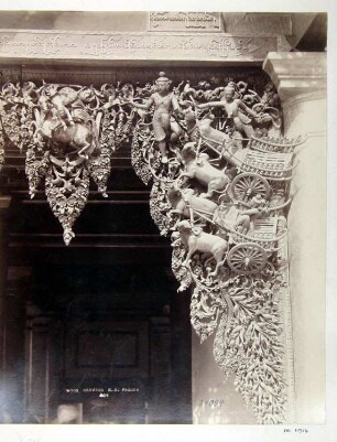 Woodcarving at S.D. Pagoda Rangoon
