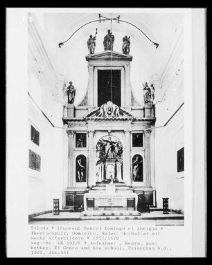 Hochaltar mit sechs Altarbildern