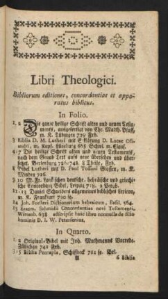 Libri Theologici.