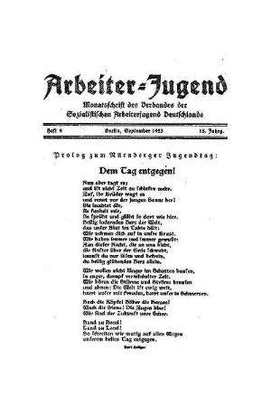 Unser Reichsjugendtag